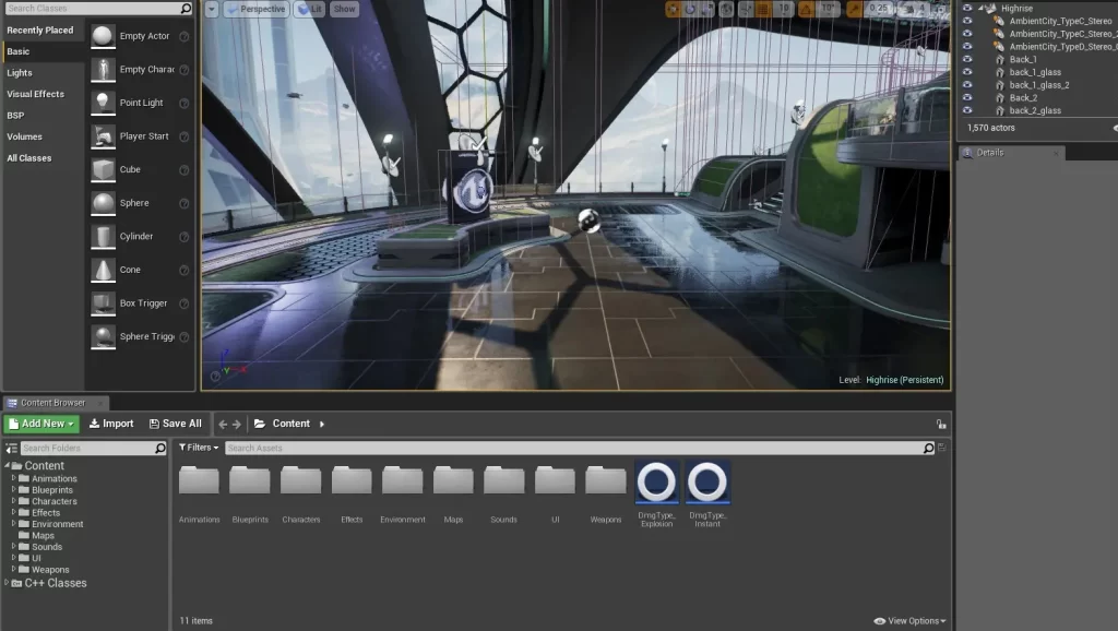 無料ゲーム制作ソフトUnreal Engine