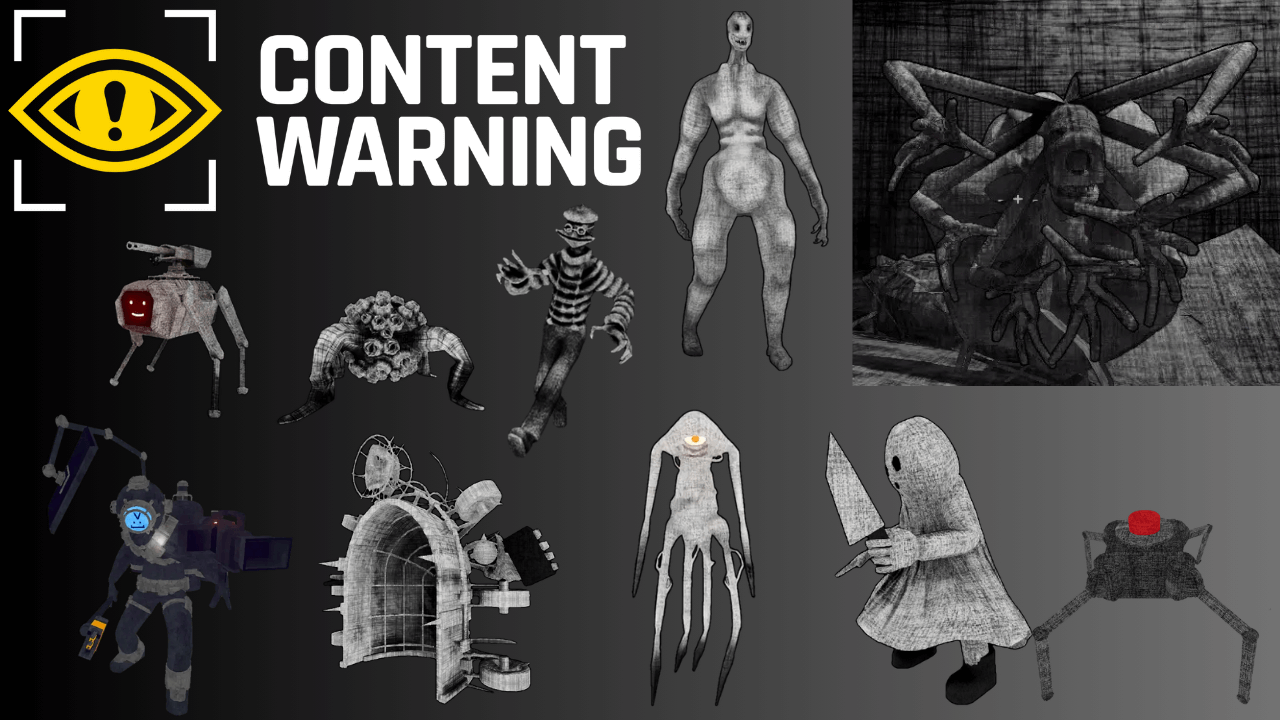 content warningの敵&エンティティまとめ