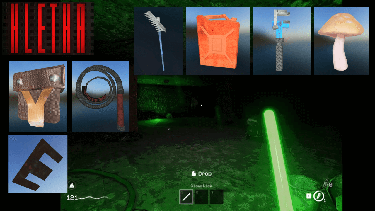 Kletka攻略アイテムの種類と効果